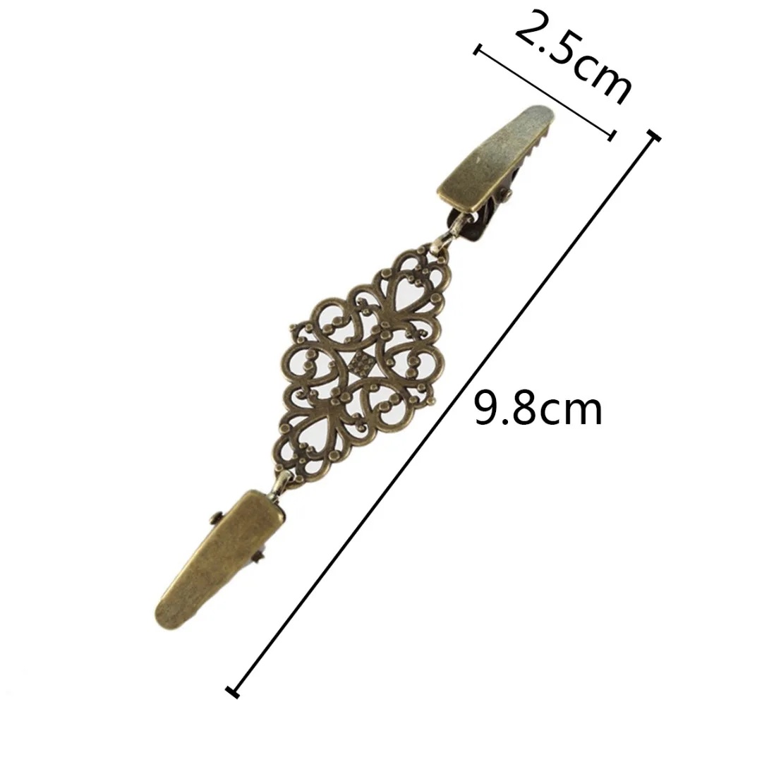 Женская винтажная ажурная брошь в виде цветка элегантная Милая форме бабочки для