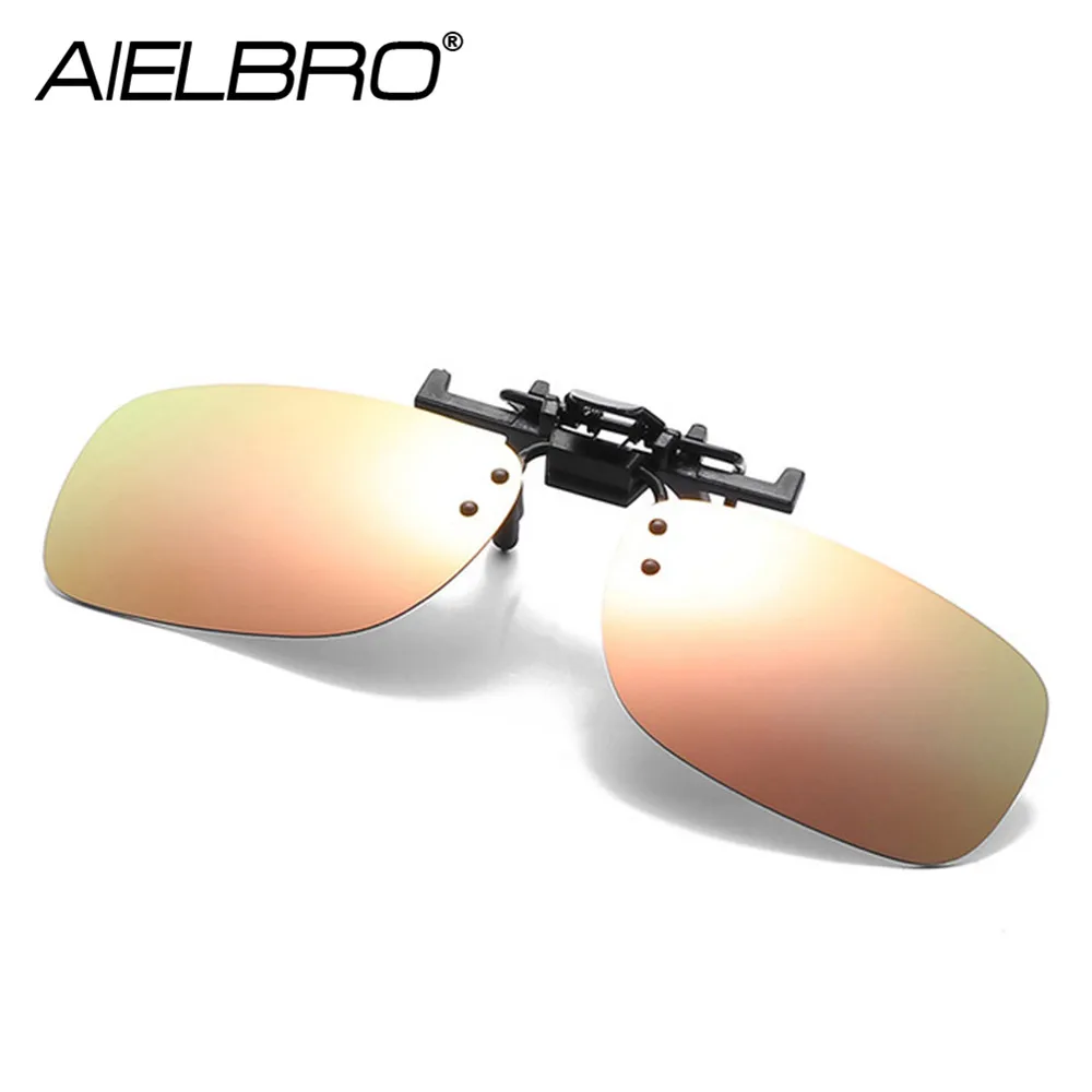 AIELBRO спортивные мужские поляризованные солнцезащитные очки с откидывающейся