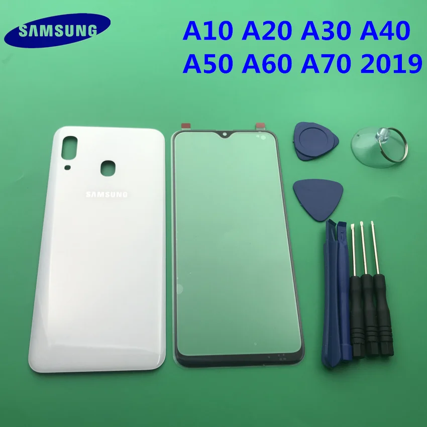 Оригинальный стеклянный объектив для Samsung Galaxy A10 A20 A30 A40 A50 A60 A70 крышка