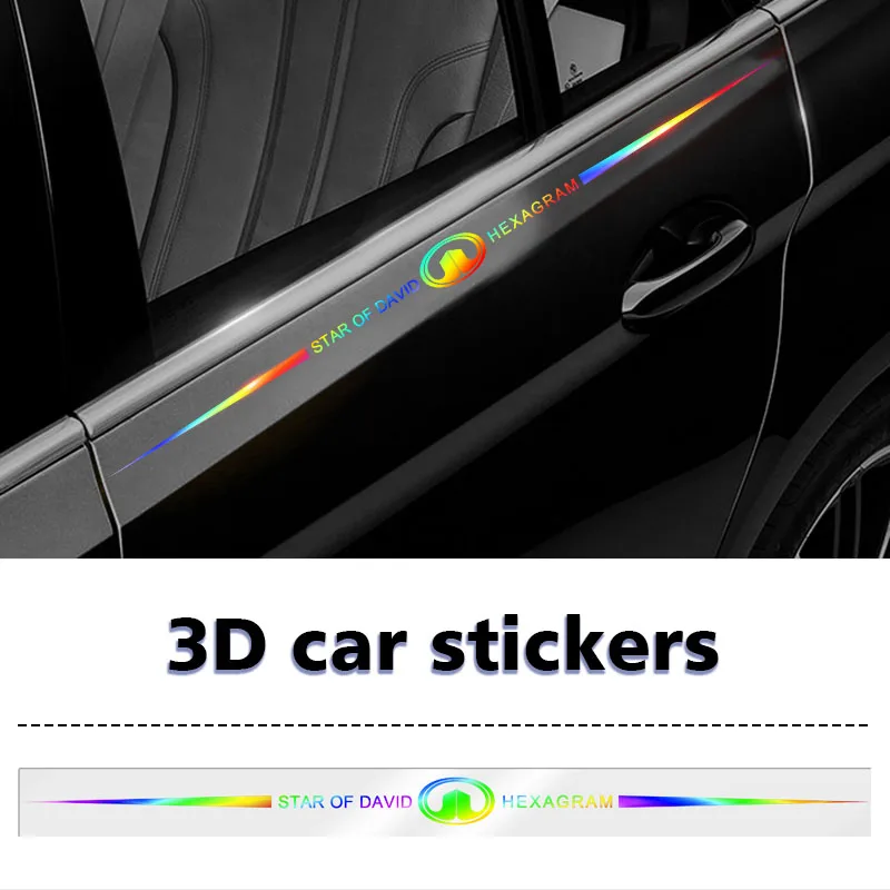 

1pcs 3D Car Decorative Reflective Sticker Stying Accessories For Great Wall Hover H3 H5 M4 Poer Pao Voleex C30 Wingle 5 Florid