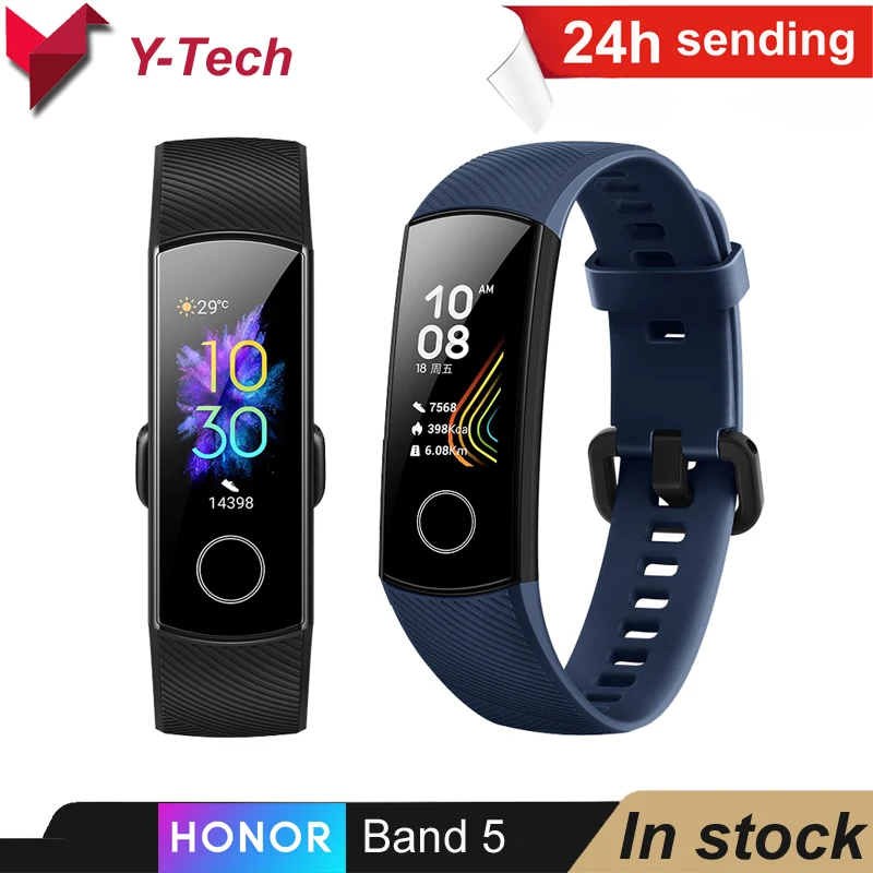 Умные часы Huawei Honor Band 5 умные с кислородом крови пульсометр спортивные
