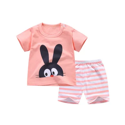 _ Одежда для новорожденных мальчиков летняя одежда маленьких девочек футболка +