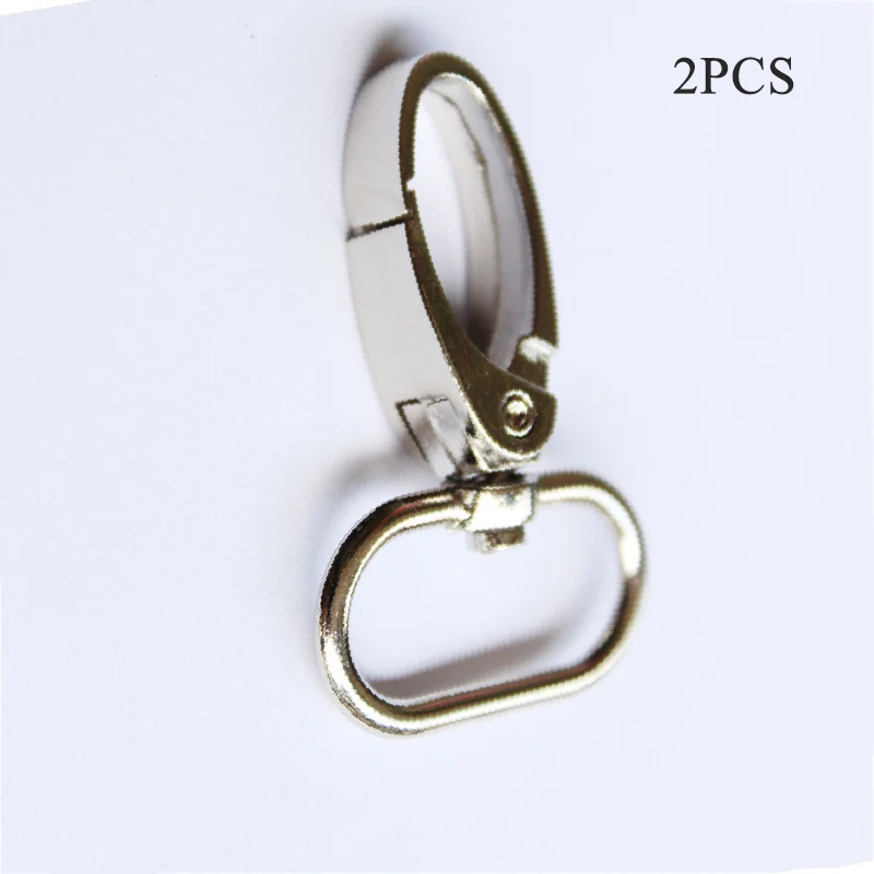 2 шт. металлические застежки-крючки для кожаного ремня | Багаж и сумки