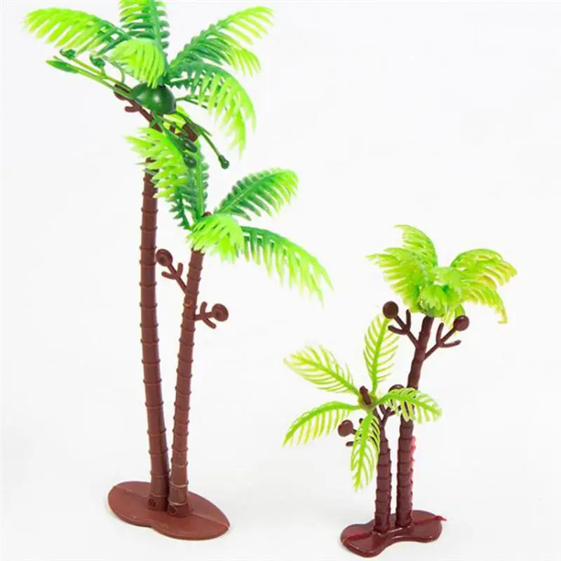 20 штук кокосовой пальмы для торта Уникальный Кекс украшения ко дню рождения и