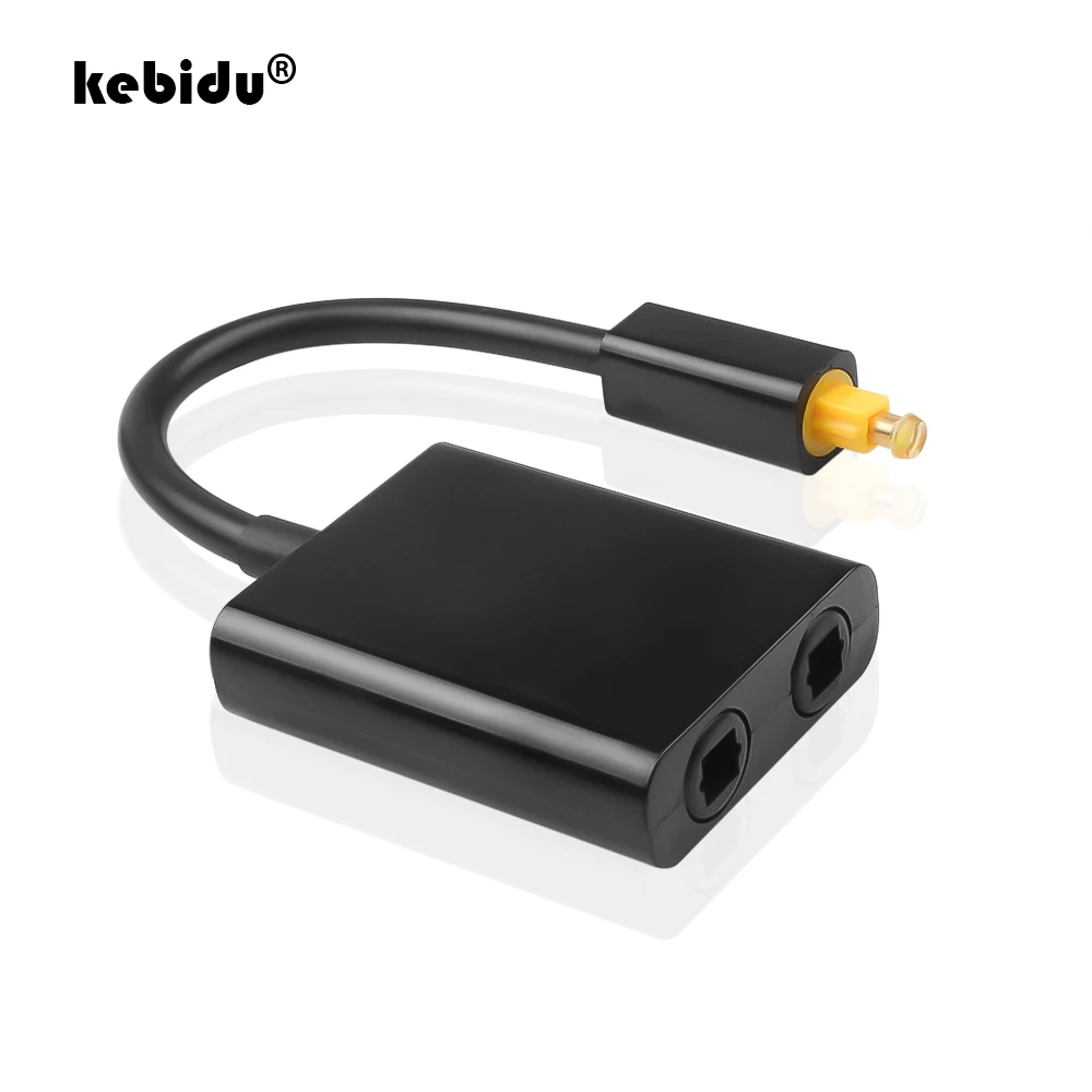Высококачественный мини USB разветвитель kebidu адаптер Toslink оптоволоконное аудио от
