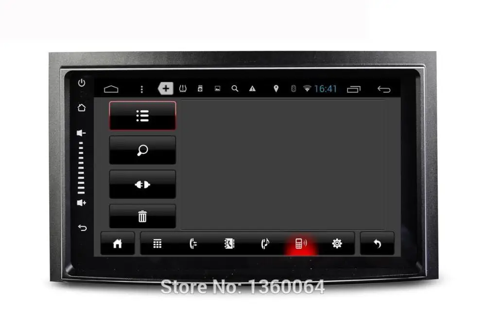 Четырехъядерный 8 дюймовый автомобильный dvd плеер Android 6 0 для Toyota Venza