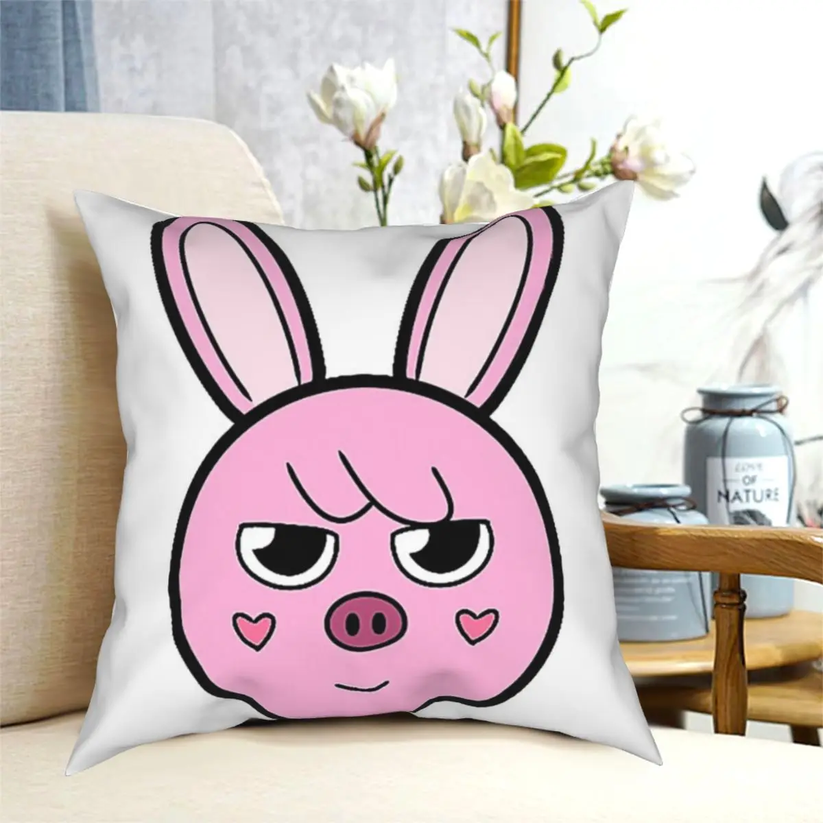 

Skzoo - Dwaekki Throw Pillow Cushion Cover Decorative Pillowcases Case Home Sofa Cushions 40x40,45x45cm(Double Sides)