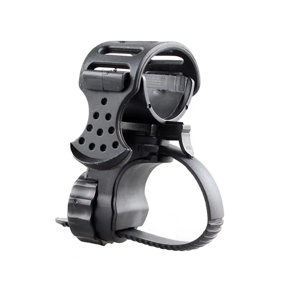 Compact Simple Black Rotatable Bicycle Light Holder Rack Mount for Mountain Bike |
