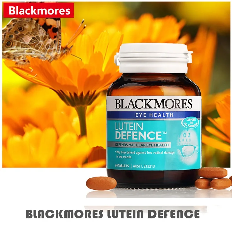 Australia BM Lutein Defence Antioxidant Formula Support Macular Eye Function Health Reduce Relieve Eyestrain Free Radical Damage |