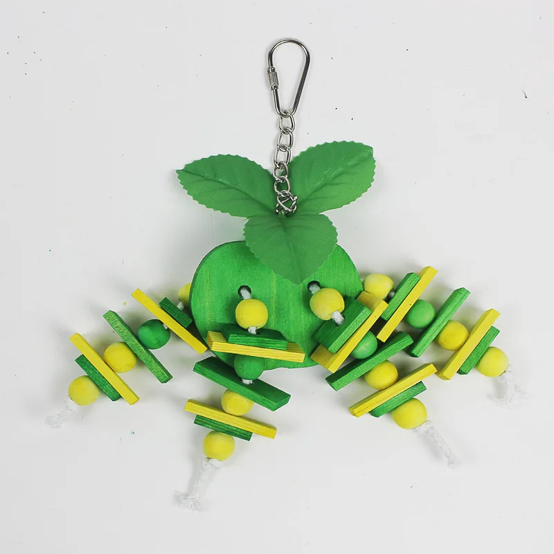 Игрушечная птица жевательная игрушка для питомцев попугаев попугая красочные