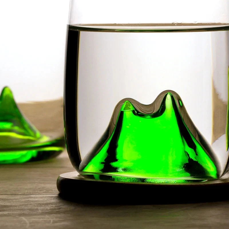 280 мл вишня в цвету Стекло чашка японский с украшением виде кристаллов виски