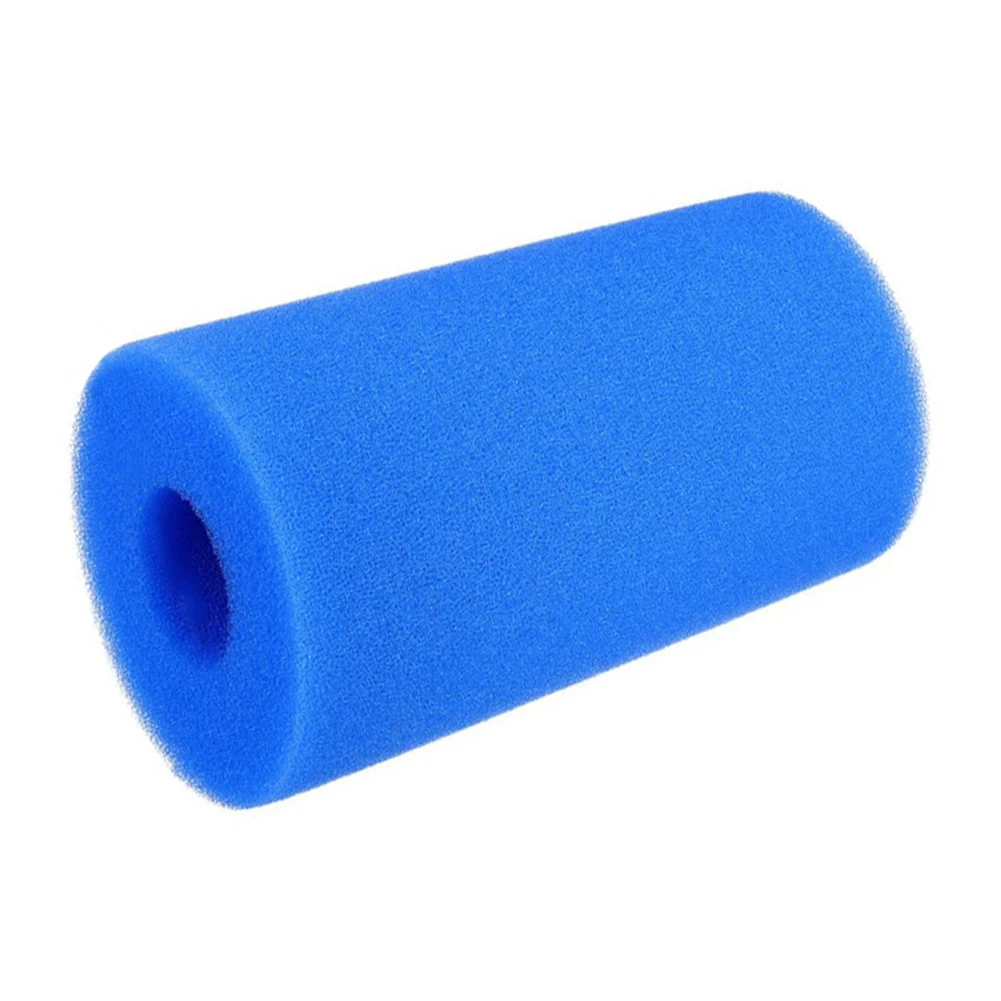 Blue 100x40x200MM 3 размера фильтр для плавательного бассейна пены Многоразовые моющиеся губки картридж пены подходит пузырьков Jetted Pure SPA для Intex A H S1 Тип - Цвет: Blue 100x40x200MM