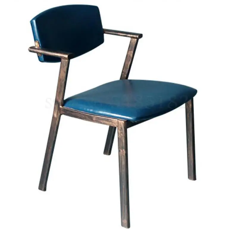 Кованое железо старый промышленный стиль ресторан Кафе Студия стул Повседневная