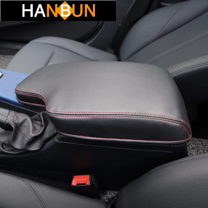 Кожаный защитный чехол для центрального подлокотника BMW 3 Series F30 316i 320i 2013 18