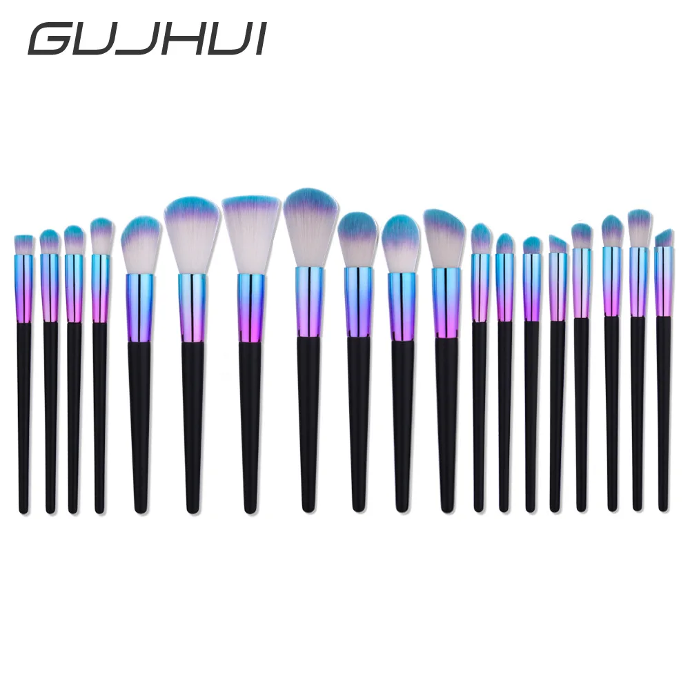 

19pcs Eyeshadow Brush Set Foundation Foundation Eyelash Eyebrow Makeup Brush Contour Blush Female Beauty Cosmetics Maquillaje
