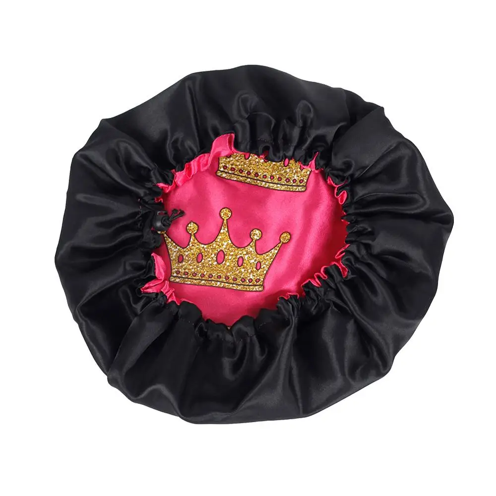 Регулируемая Двусторонняя атласная шляпа с логотипом под заказ/повязка на