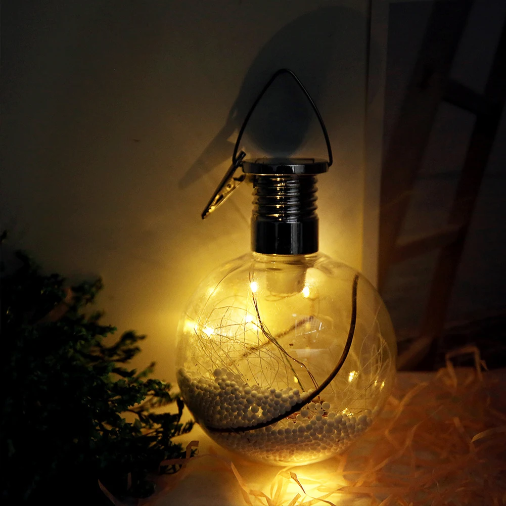 Солнечная наружная имитационная лампа в форме растения светодиодный Люстра