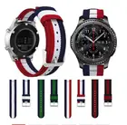 Ремешок нейлоновый для Active 2Samsung Galaxy Watch 3Amazfit BipHuawei watch GT2, удобный браслет, 22 мм 20 мм