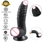 Реалистичный большой силиконовый фаллоимитатор на присоске, 6,7 дюйма, анальная киска, пластиковый искусственный резиновый пенис, женские взрослые секс-игрушки для женщин