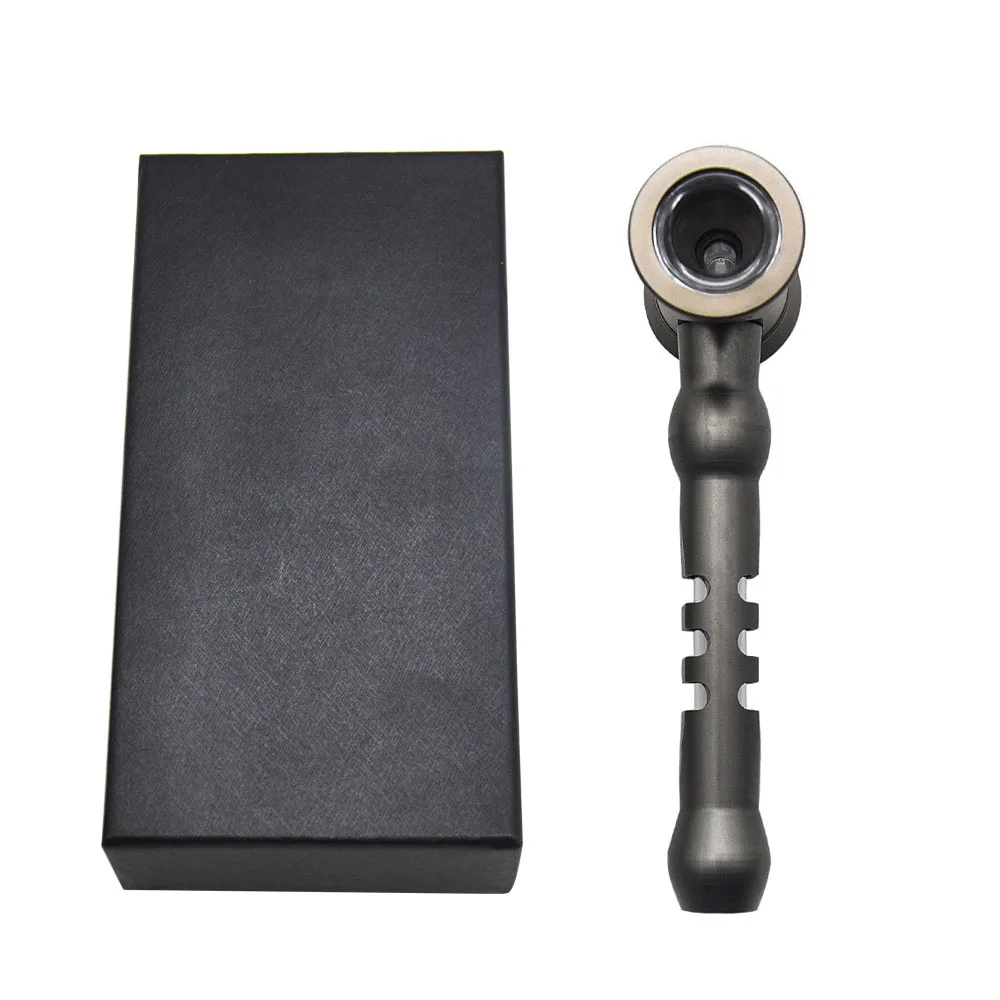 HORNET Hammer Design Metal Smoking Pipe Aircraft Aluminum With Glass Handle Herb Smoke Pipes Accessories | Дом и сад
