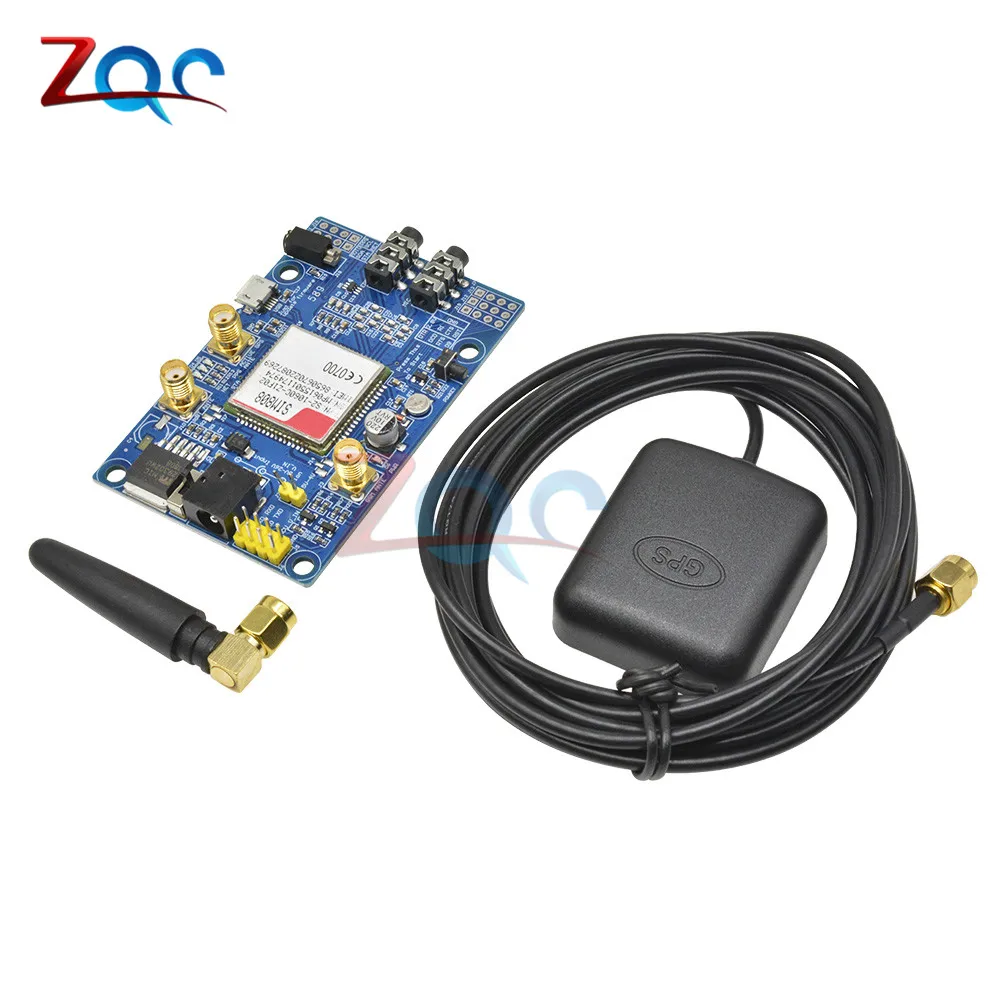 SIM808 вместо SIM908 модуля GSM GPRS GPS макетная плата IPX SMA с антенной доступная для Raspberry Pi