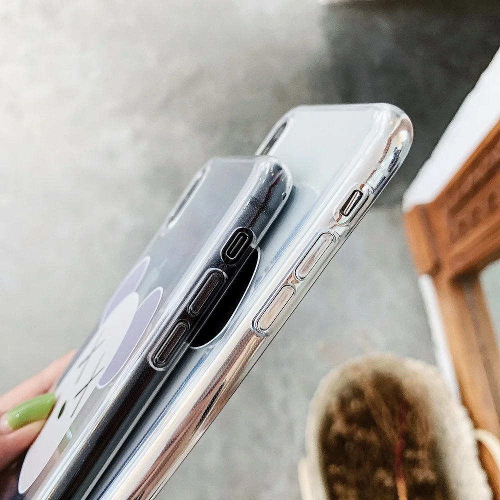 Прозрачный чехол с медведем для Huawei P30 Pro lite Nova 4 4e Mate 20 Honor мягкий силиконовый