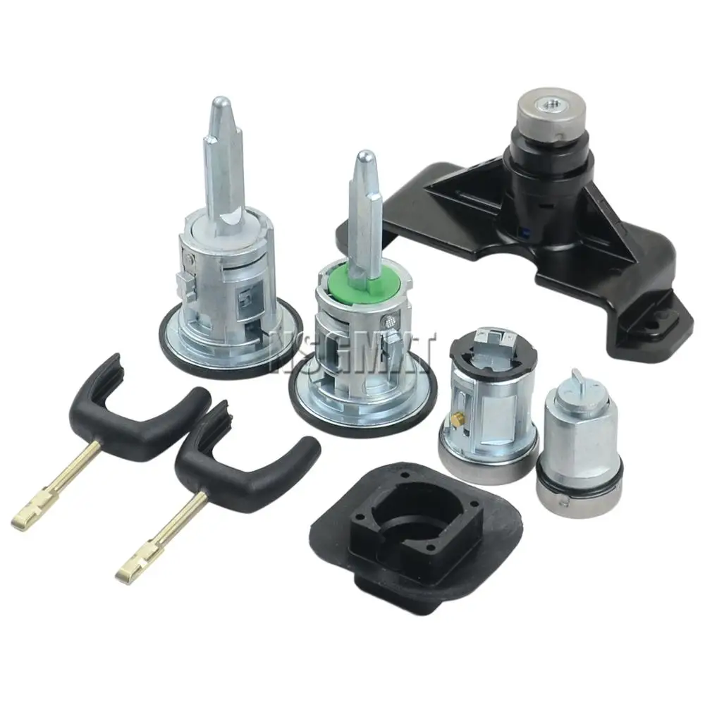 AP03 NEW 2*Door Key & Full Lock Set Bonnet for Ford Transit MK7 2.2 2.4 2006-2011 61A16D748AB | Locks Hardware