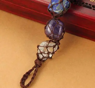 Натуральный Камень Бирюза кварцевый кристалл нерегулярные подвесные украшения