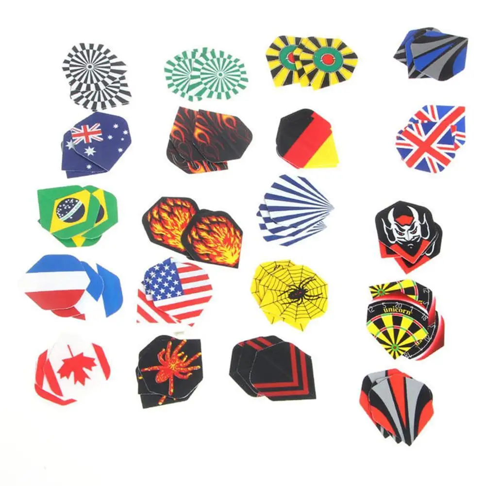 60 лезвий для Дротика летная крутая стандартная летающая дротика с перьями