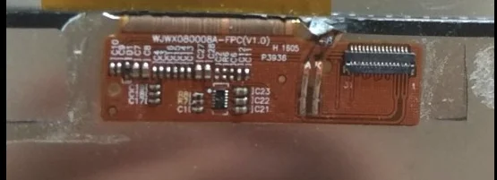 Высококачественный 754PT6800H25001 PTG080H25 MF0801253202A дисплей экран WJWX080008A-B (v1.0) WJWX08008A-FPC