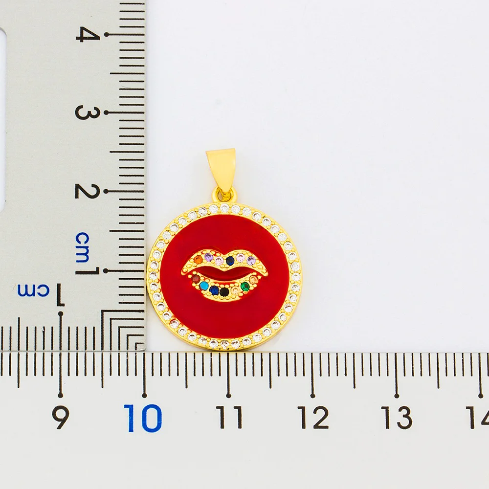 Круглый Форма Сексуальная губная помада открытым носком с украшением в виде