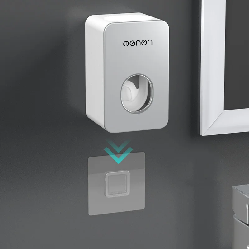 Автоматическое squeeze набор из зубных паст настенный перфорация стойка для зубной