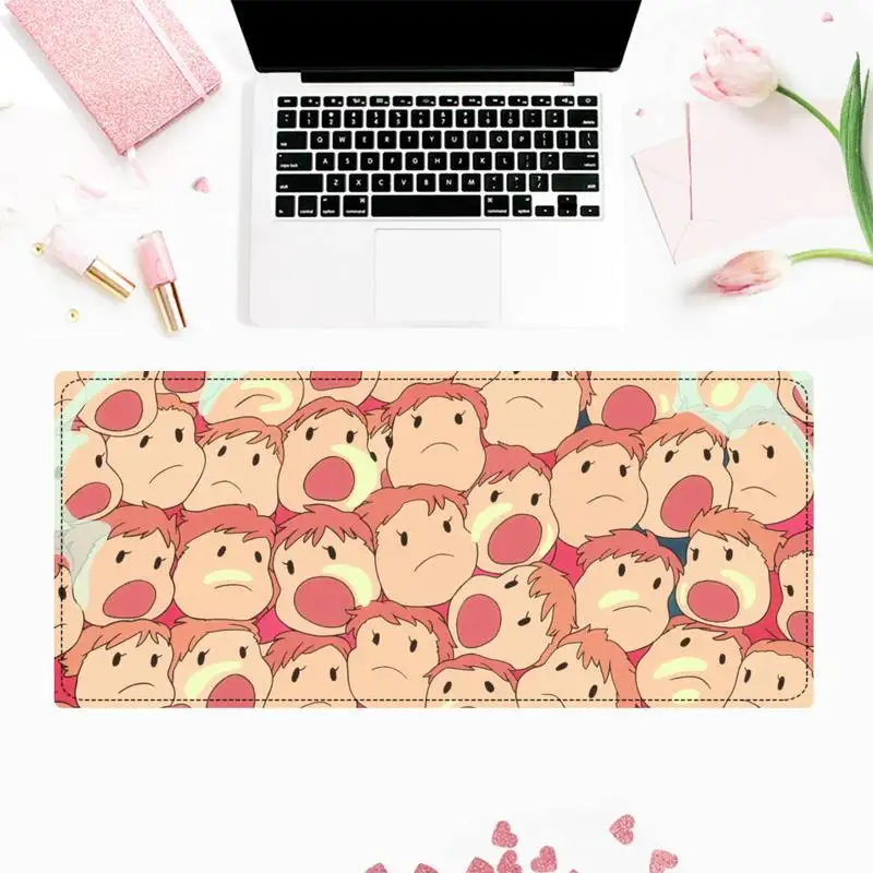 

Studio Ghibli Ponyo On The Cliff Keyboards Mat Rubber Gaming Mousepad Mat Free Shipping Large Mouse Pad Keyboards Mat