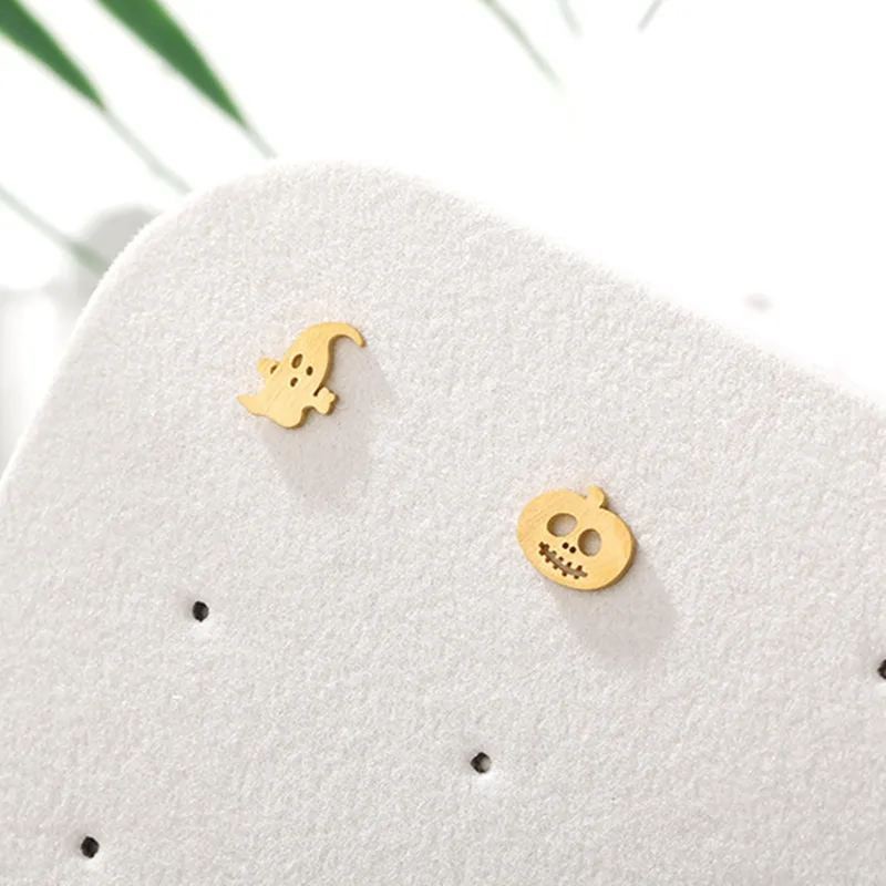 Хэллоуин пасхальные серьги Тыква новые детские для девочек подарок