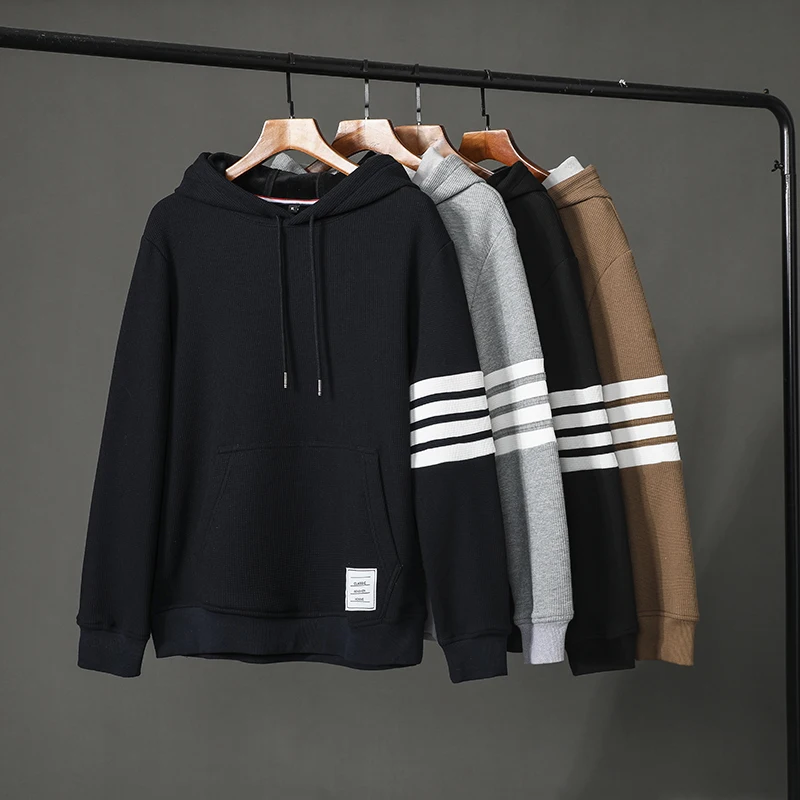 Толстовка мужская укороченная с капюшоном на молнии длинным рукавом | Женская