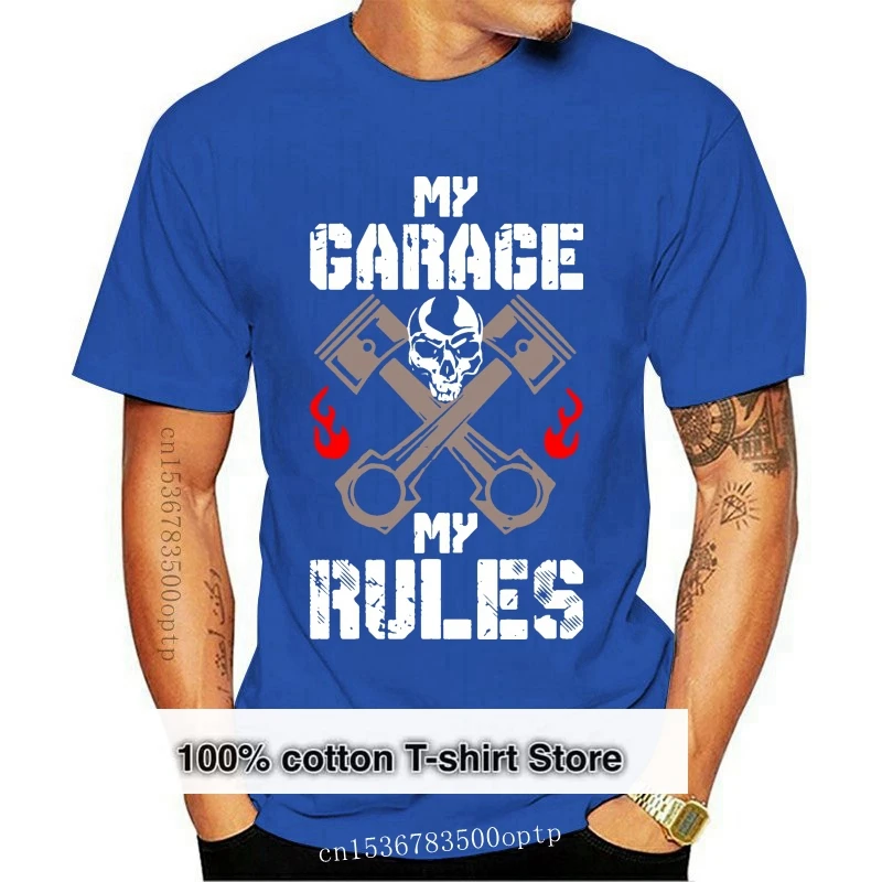 

Новая версия, мой гараж, мои правила! Подарочная футболка, женская футболка, футболки, Топ