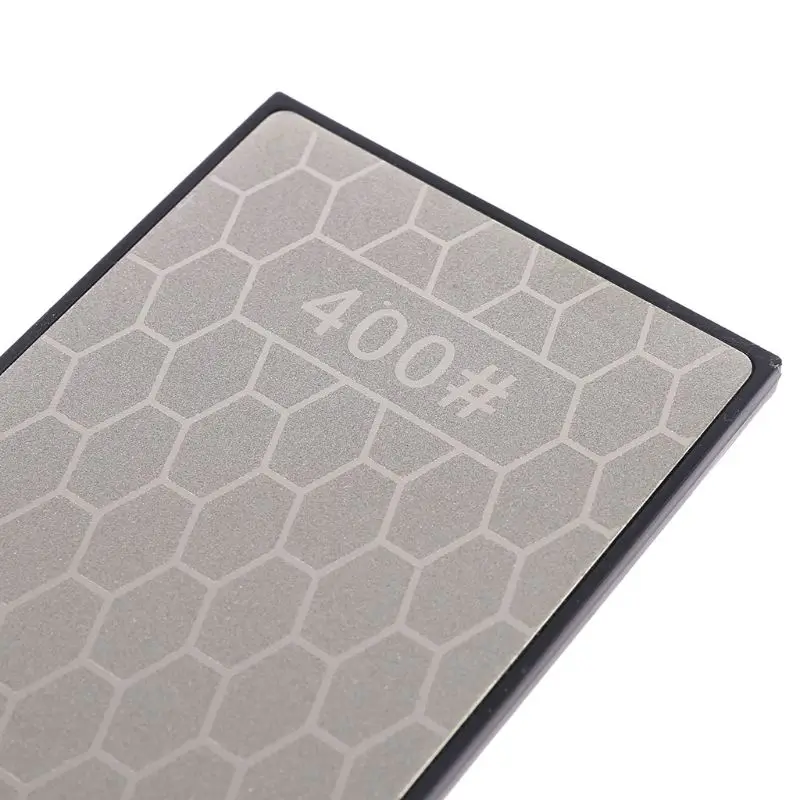 

Double-sided Diamond Whetstone Household Sharpening Grinding Stone Grit 400/1000# W0YD