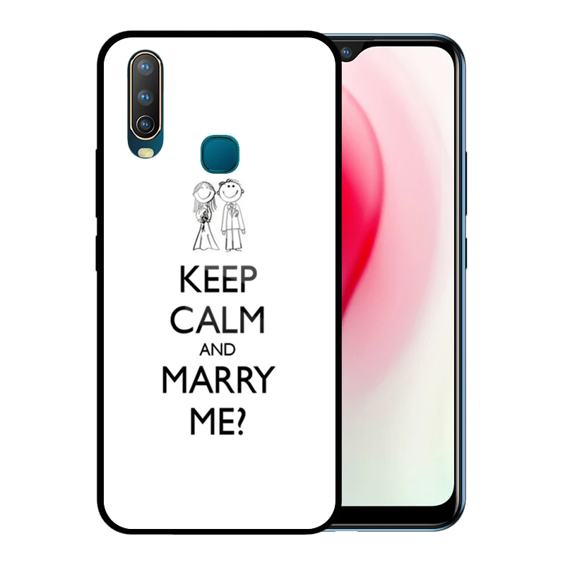 Чехол из закаленного стекла для VIVO Y15 Y17 Y12 U3X U10 Y93 Y85 Y81 Y71 Y75 Y19 Y66 чехол с защитой от