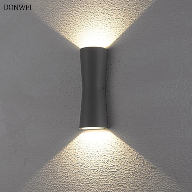 Современный светодиодный настенный светильник уличная водонепроницаемая лампа