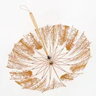 Деревянная ручка прямой зонтик женские солнцезащитные очки с защитой от УФ лучей зонтик размера плюс свежий зонтик
