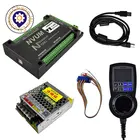 ЧПУ Mach3 NVUM контроллер + NVMPG Mach3 маховик с портом USART вместо общего порта 6 осей MPG для DIY ЧПУ маршрутизатора + мощность 75 Вт