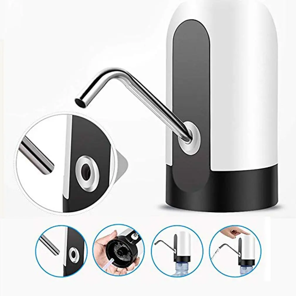 

Water Bottle Pump USB Charging Automatic Electric Water Dispenser Pump Bottle Water Pump Home Auto Switch Drinking Dispenser