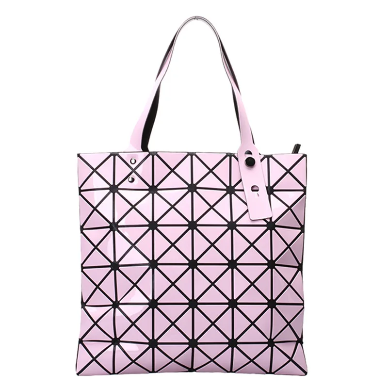 

2021 New Bag Women's Handbag Street Trend Bag Geometric Lingge
