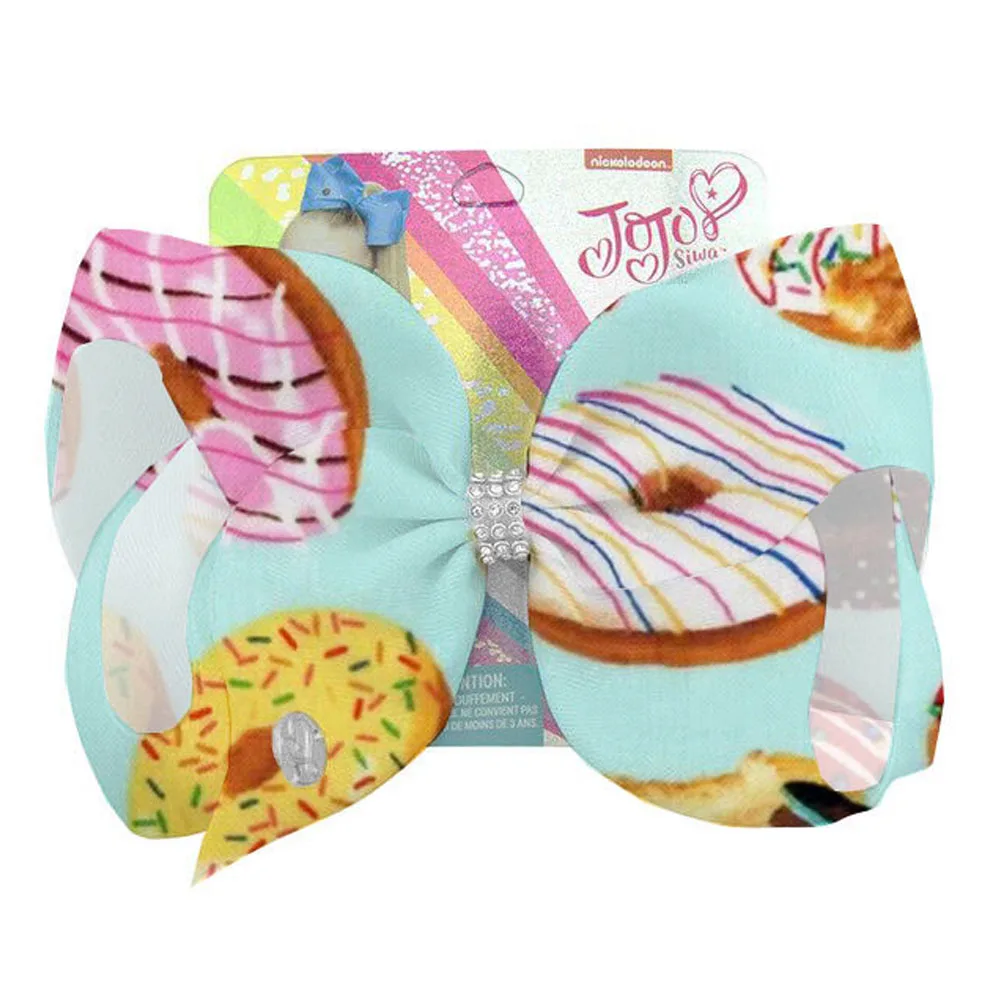 

NEW Baby Large 8inch hair bow Donut hair clip Headwrap Hair Barrettes Accessories for Toddler Teens
