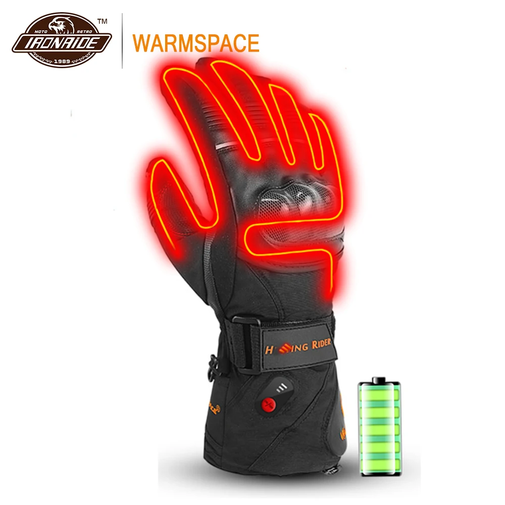 Мотоциклетные Перчатки WARMSPACE 55 градусов перчатки с подогревом для мотоциклистов