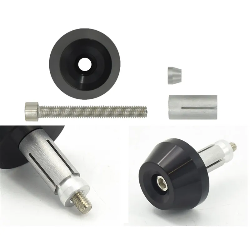 

NEW Motorcycles Handlebar Grips Plug Slider Handle Bar Ends for Harley Softail Sportster Cafe Racer Metal Motorbike Accessories