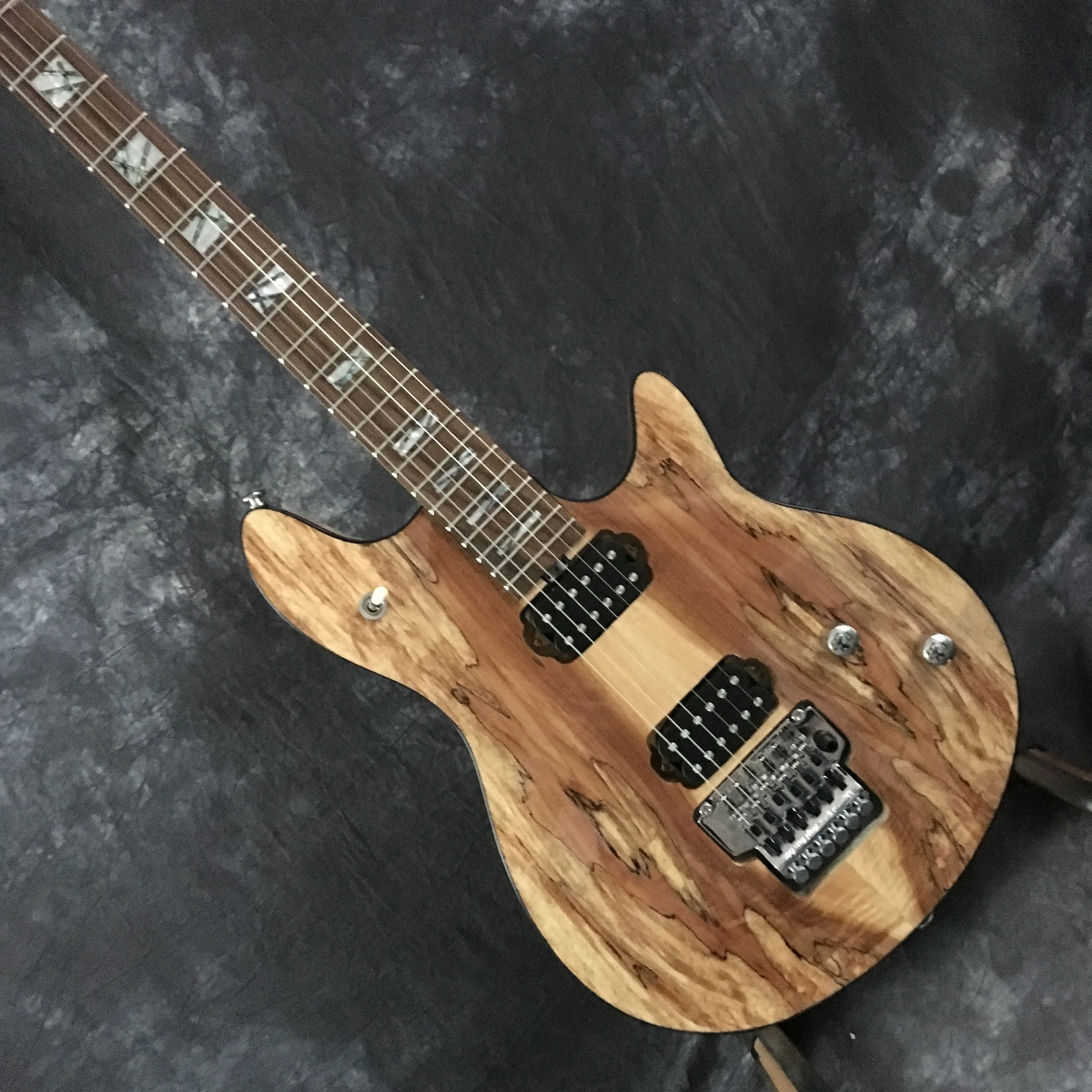 Высокое качество Заводская электрогитара палисандровый гриф гитары с рисунком