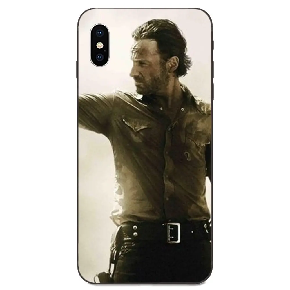 Чехол Sheriff Grimes Walking Dead для huawei mate 9 10 20 P8 P9 P10 P20 P30 Lite Mini Play Pro P smart Plus Z 2017 2019 | Мобильные