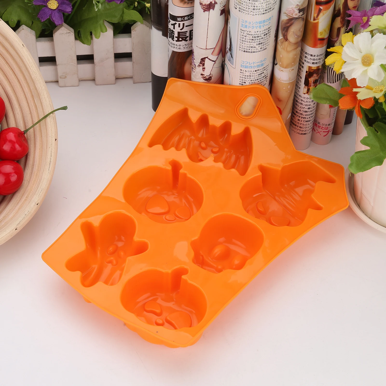 Хэллоуин креативный Торт Помадка Декор шоколадом силиконовая форма домашняя