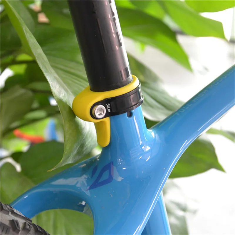 

Bicycle Seat Clip Waterproof Aluminum Alloy Waterproof And Sand-proof Seatpost Clip For Mountain And Road Bikes